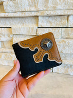 Embossed Men's Bifold Wallets - Montana West