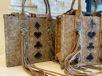 Concho Tassel Tote/Crossbody - Montana West