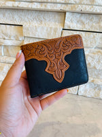 Embossed Men's Bifold Wallets - Montana West