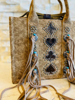 Concho Tassel Tote/Crossbody - Montana West