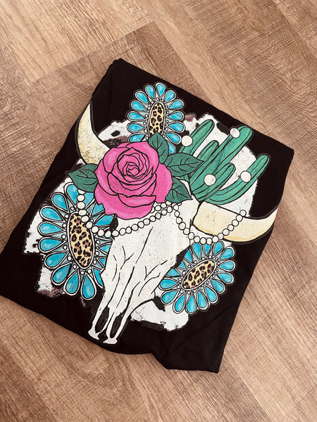 Flower Steerhead T-Shirt