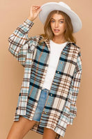 Plaid Button Up Shirt/Jacket